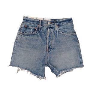 Agolde Riley high rise shorts 26